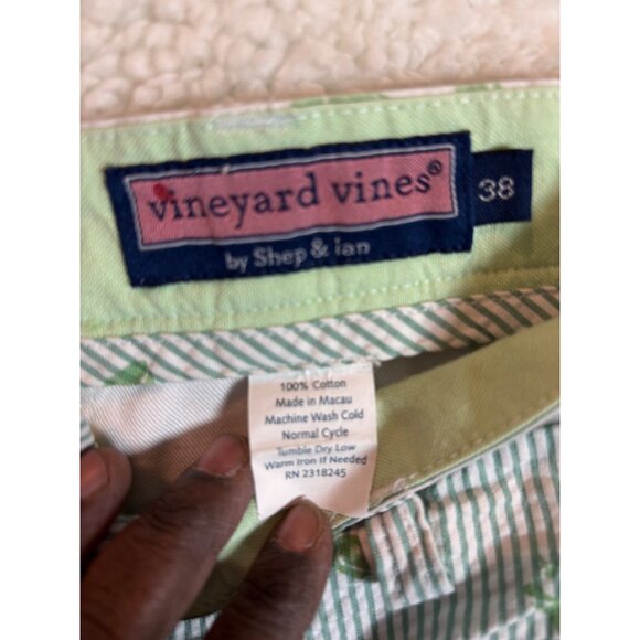 Brooks Brothers Mens Seersucker Martini Print Shorts Size 34 - Picture 10 of 14